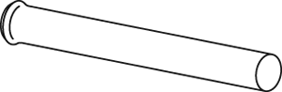 Tubo de escape DINEX 80798