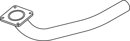 Tubo de escape DINEX 81130