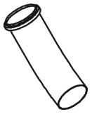 Tubo de escape DINEX 81131