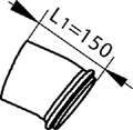 Tubo de escape DINEX 81134