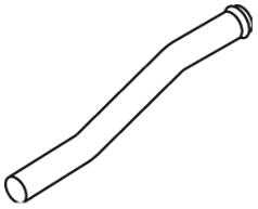 Tubo de escape DINEX 81299