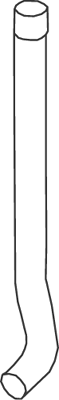 Tubo de escape DINEX 81605