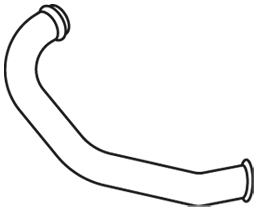 Tubo de escape DINEX 81617