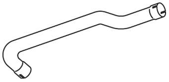 Tubo de escape DINEX 81634