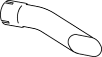 Tubo de escape DINEX 81643