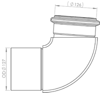 Tubo de escape DINEX 81683