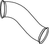 Tubo de escape DINEX 82256