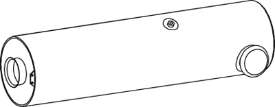 Silenciador central/posterior DINEX 82420