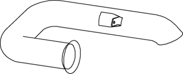 Tubo de escape DINEX 82607