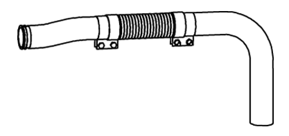 Tubo de escape DINEX 85213
