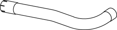 Tubo de escape DINEX 88632