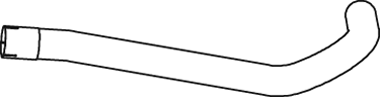 Tubo de escape DINEX 89751