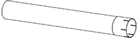 Tubo de escape DINEX 8AE006