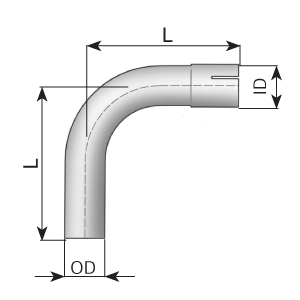 Tubo de escape, universal DINEX 91045