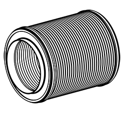 Tubo de escape DINEX 95341