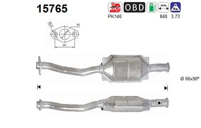 Catalizador Citroën SAXO · Peugeot 106 II