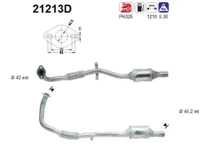 Catalizador Opel CORSA B · Opel COMBO Box Body/MPV · Vauxhall CORSA Mk I