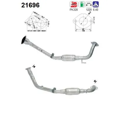 Catalizador Opel FRONTERA B · Vauxhall FRONTERA Mk II