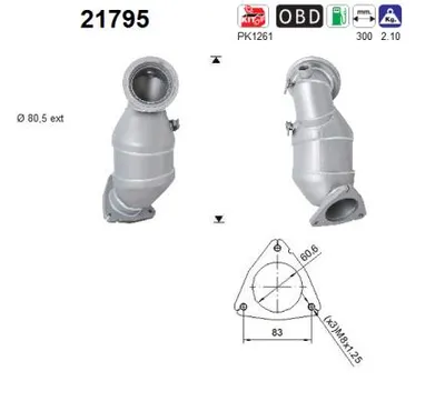 Catalizador Opel MERIVA A MPV · Vauxhall MERIVA A · Opel CORSA D