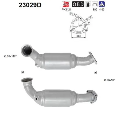 Catalizador Jeep GRAND CHEROKEE III