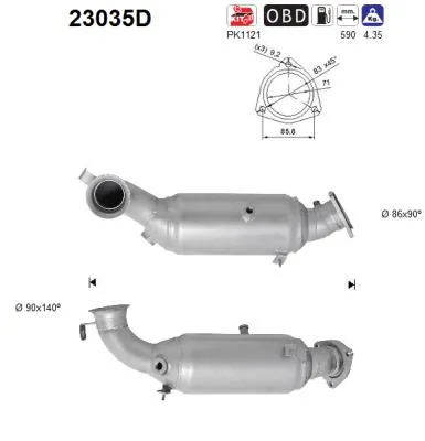 Catalizador Jeep COMMANDER