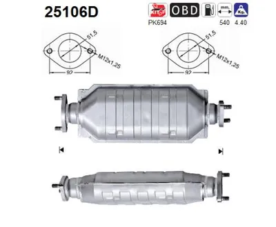 Catalizador Kia CARENS I MPV