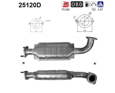 Catalizador Kia SORENTO I