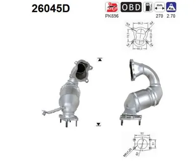 Catalizador Mitsubishi CARISMA · Mitsubishi CARISMA Saloon · Mitsubishi SPACE STAR MPV