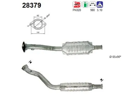Catalizador Peugeot 406 · Peugeot 406 Break