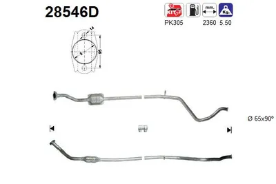 Catalizador Peugeot 306 Hatchback