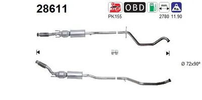 Catalizador Peugeot 407 · Peugeot 407 SW