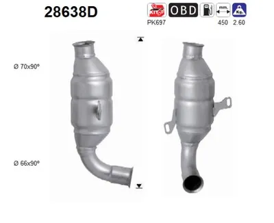 Catalizador Peugeot 206 Hatchback