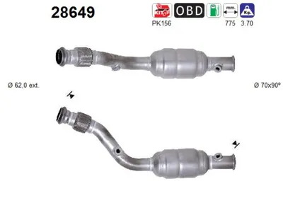 Catalizador Peugeot 307 · Peugeot 307 SW · Peugeot 307 CC