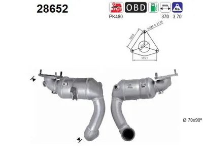 Catalizador Peugeot 407 · Peugeot 407 SW · Citroën C6