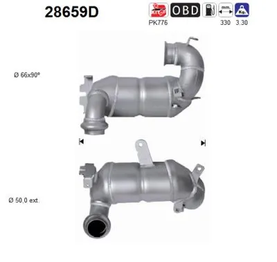 Catalizador Peugeot 407 · Peugeot 407 SW · Citroën C5 II
