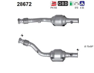Catalizador Peugeot 307 · Peugeot 307 SW · Peugeot 307 CC