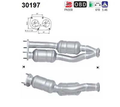 Catalizador Renault LAGUNA II · Renault LAGUNA II Grandtour