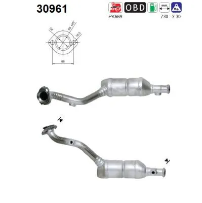 Catalizador Renault CLIO II · Renault CLIO II Hatchback Van