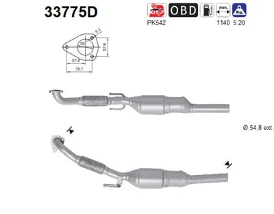 Catalizador Vw GOLF IV · Vw BORA I · Seat LEON