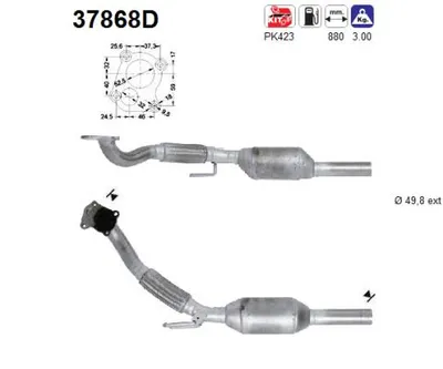 Catalizador Vw GOLF III · Vw VENTO · Vw GOLF III Variant