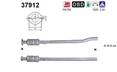 Catalizador Vw TOURAN · Audi A3 · Vw GOLF V