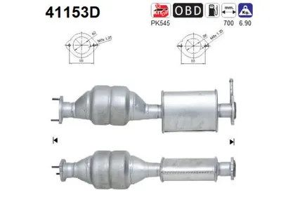 Catalizador Alfa Romeo 156 · Alfa Romeo 156 Sportwagon