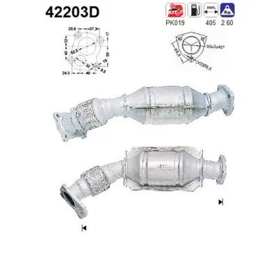 Catalizador Audi A4 B5 · Audi A4 B5 Avant · Vw PASSAT B5