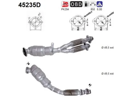Catalizador Bmw 5 · Bmw 5 Touring