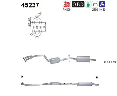 Catalizador Bmw 3 Compact · Bmw 3 · Bmw 3 Coupe