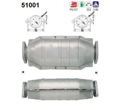 Catalizador Daihatsu FEROZA Soft Top · Daihatsu FEROZA Hard Top