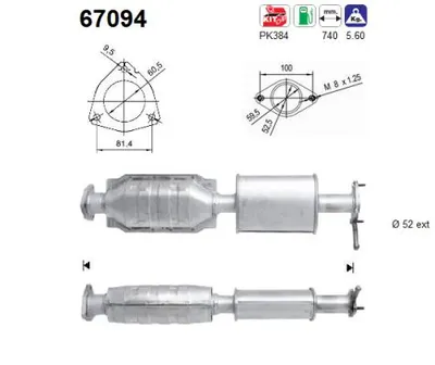 Catalizador Lancia LYBRA · Lancia LYBRA SW