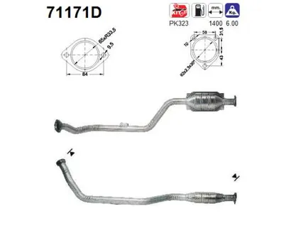 Catalizador Mercedes-Benz C-CLASS · Mercedes-Benz C-CLASS T-Model