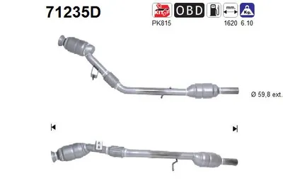 Catalizador Mercedes-Benz VIANO · Mercedes-Benz VITO / MIXTO Van · Mercedes-Benz VITO Bus