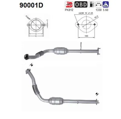 Catalizador Ssangyong KYRON · Ssangyong ACTYON I